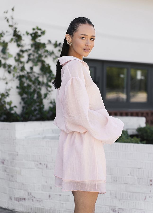 Костюм з органзи рожевий ПТ04/04 #RU# Костюм с органзы розовый ПТ04/04 № 2