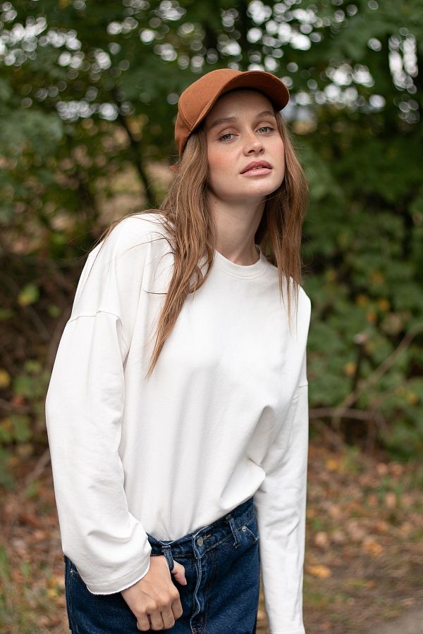 Лонгслів молочний LN0011 #RU# Лонгслив молочный LN0011 № 3