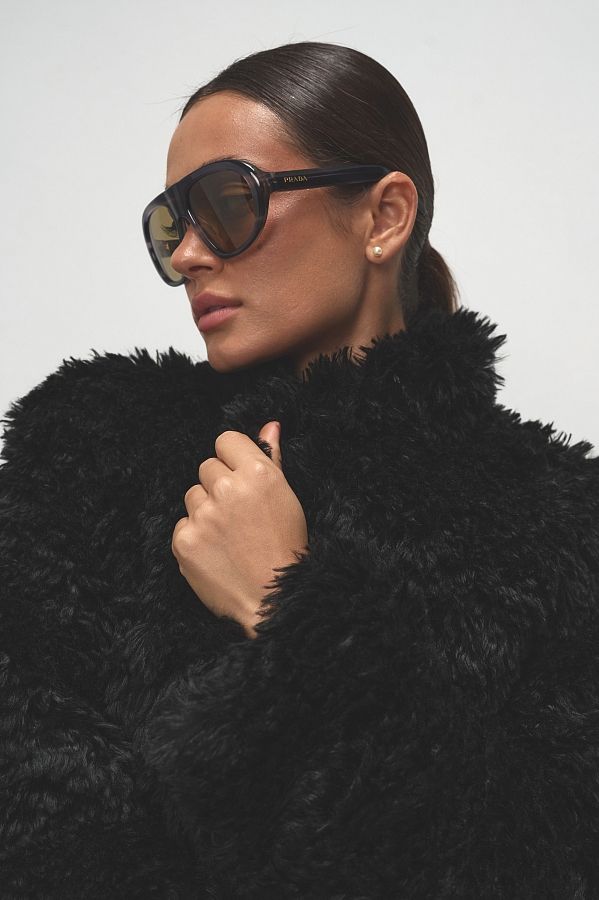 Шубка подовжена чорна 19421/2 № 3