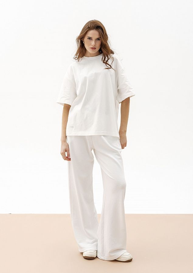 Футболка зі стразами MBocharova біла FB202411/1 #RU# Футболка со стразами MBocharova белая FB202411/1 № 3