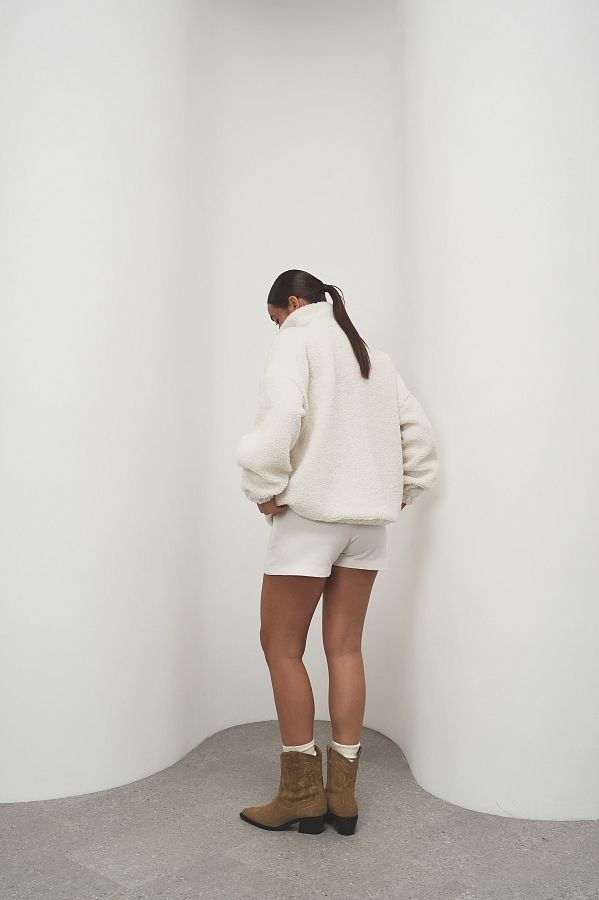 Світшот Теді із замком молочний  TKOFG/01 #RU# Свитшоты TKOFG/01 № 4