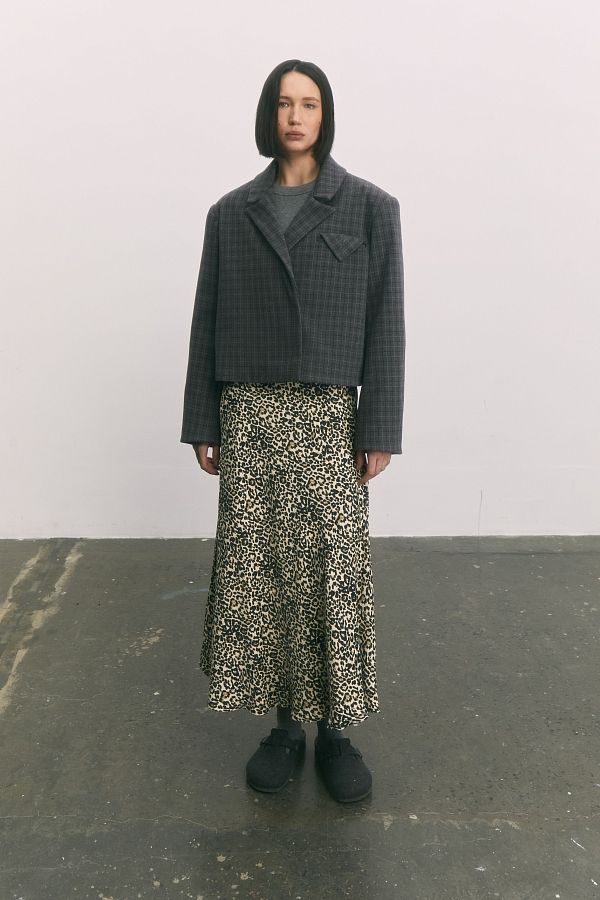 Спідниця максі леопардова DE231056 #RU# Юбка макси леопардовая DE231056 № 1
