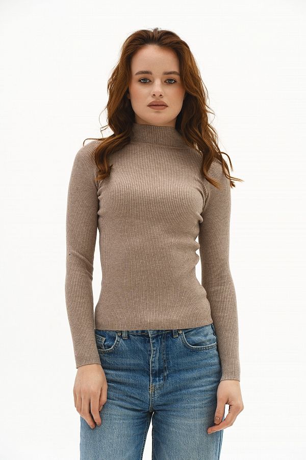 Гольф в рубчик бежевий GOLFS #RU# Гольф в рубчик бежевый GOLFS № 1