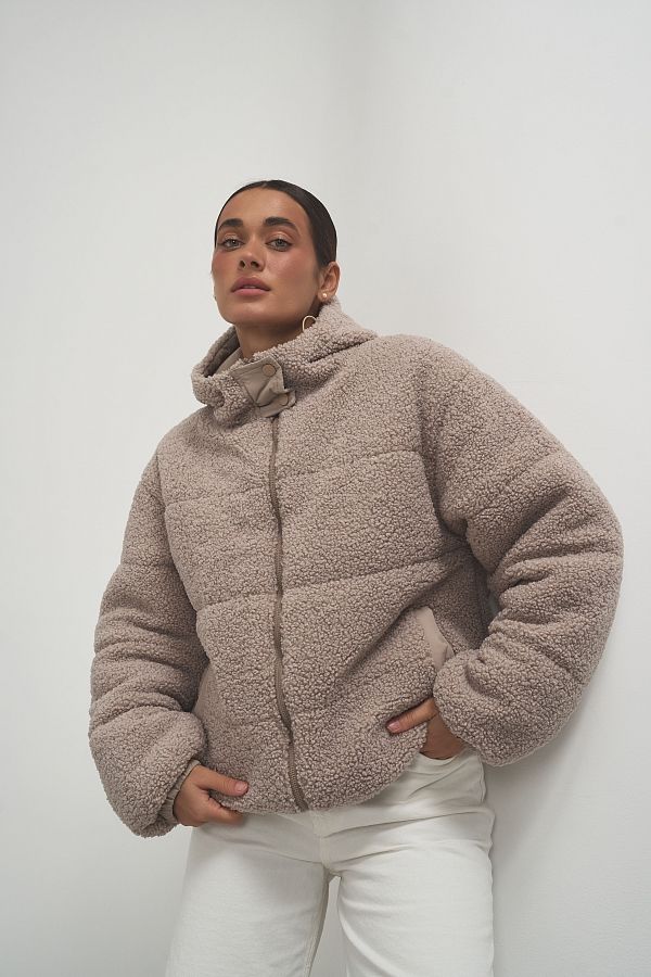 Куртка тедді капучіно  240902/2 #RU# Куртка тедди капучино  240902/2 № 1
